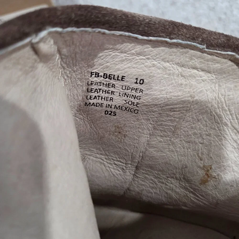 Freebird by Steven OG Gray Suede Belle Bootie, Size 10 - Picture 8 of 9